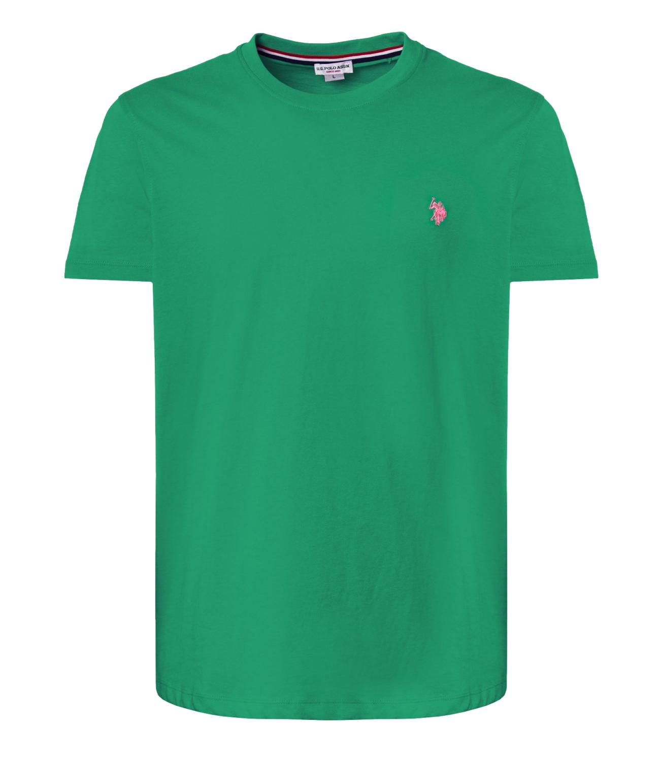 T-shirt U.S. Polo Assn girocollo verde mela