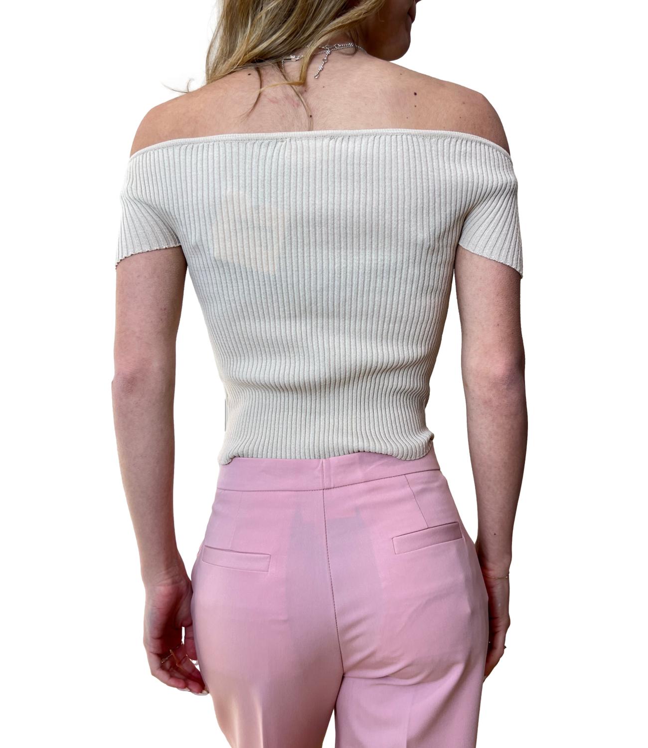Vicolo T-shirt Beige Donna