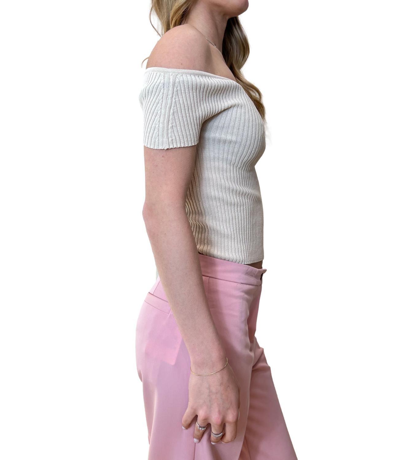 Vicolo T-shirt Beige Donna