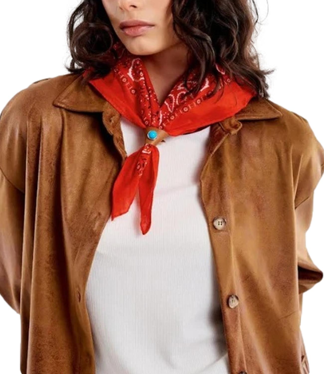 Vicolo bandana rossa donna