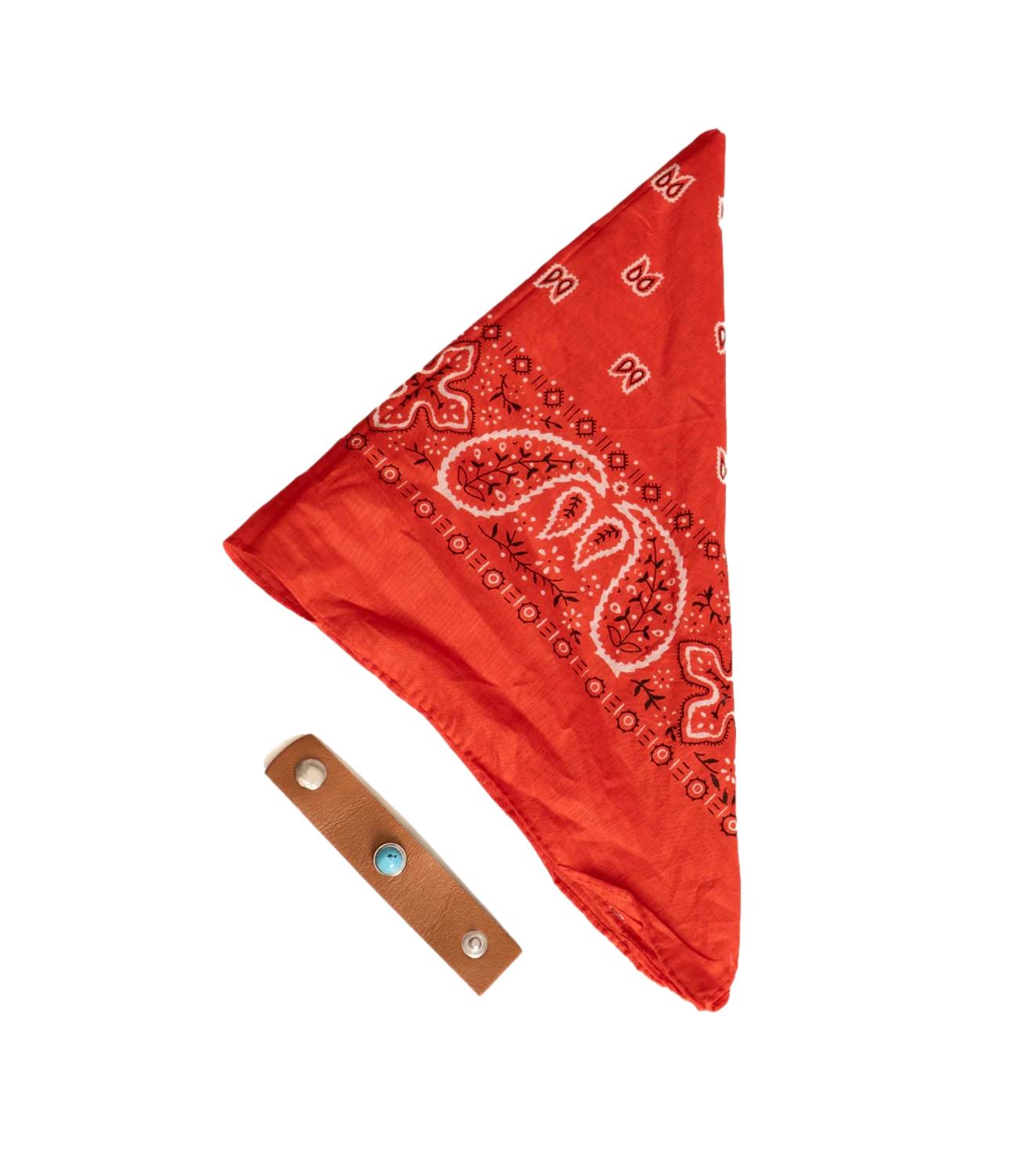 Vicolo bandana rossa donna