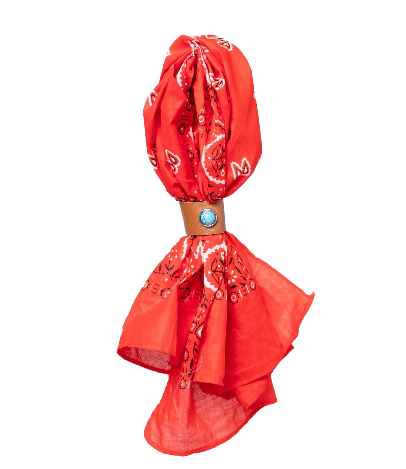 Vicolo bandana rossa donna