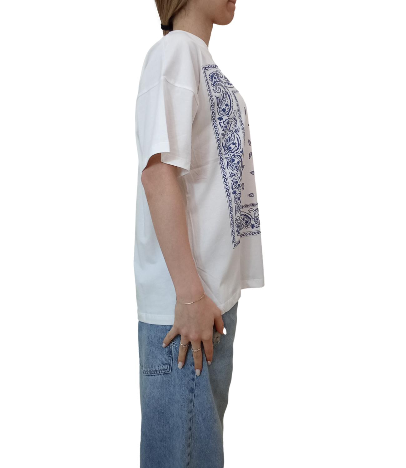 Vicolo t-shirt bianca donna