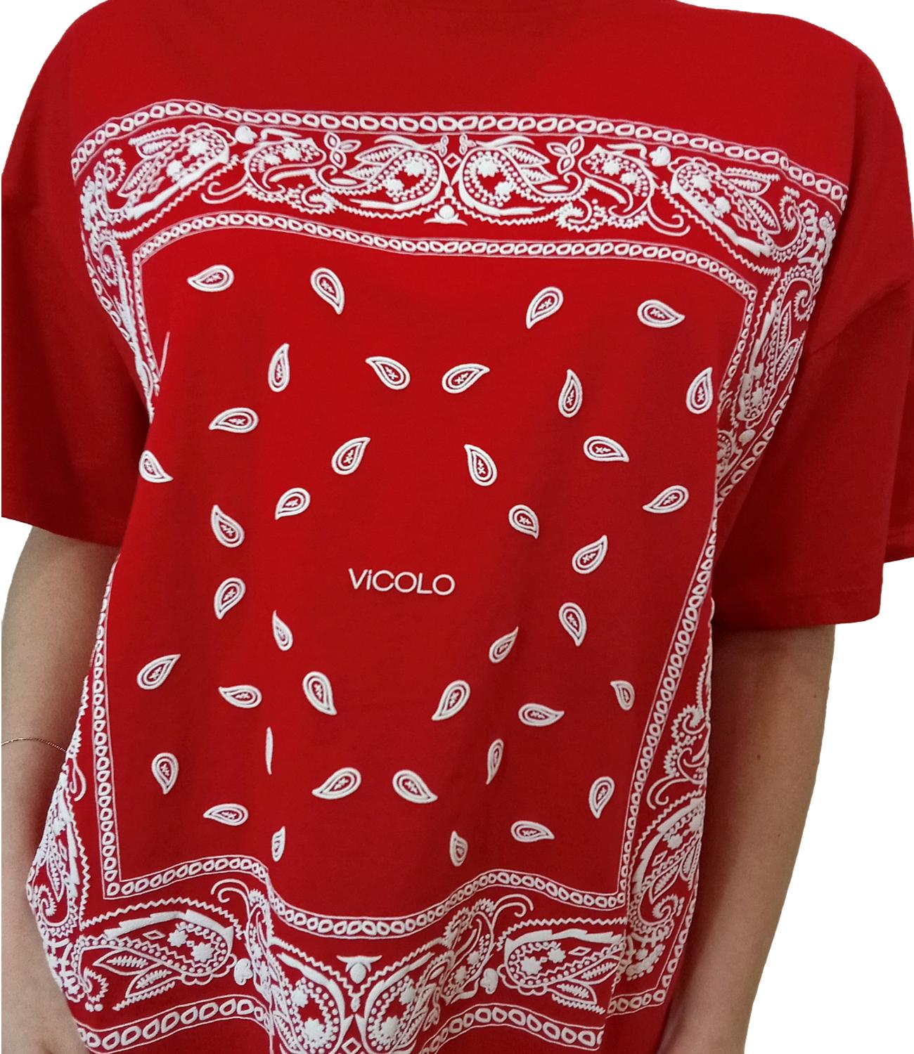 Vicolo t-shirt rossa donna