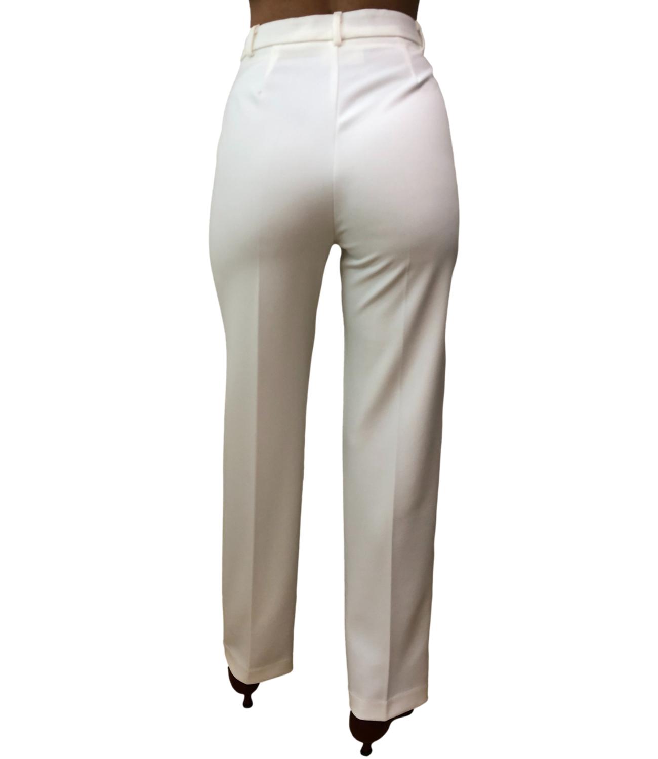 Vicolo Pantalone Panna Donna