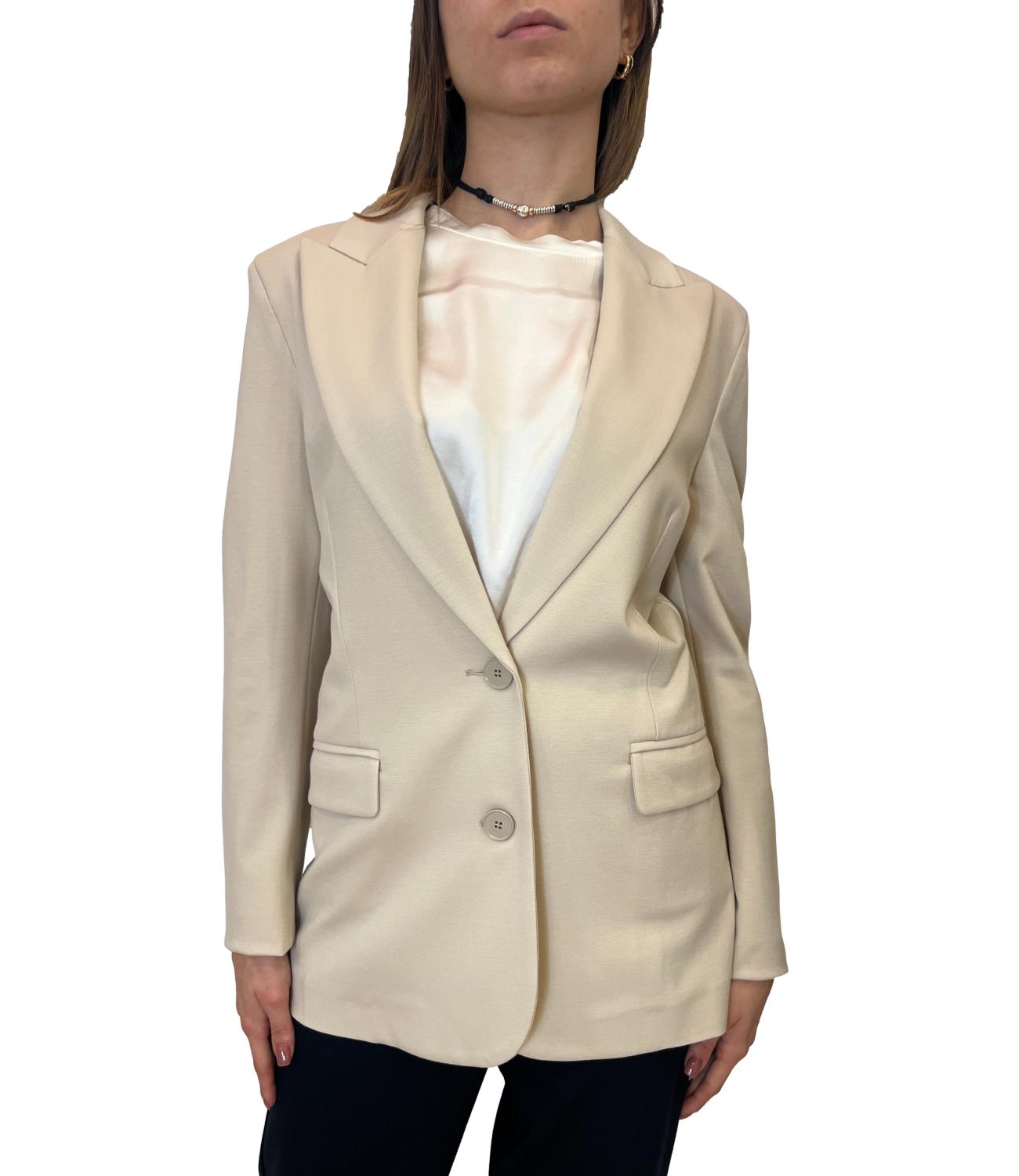 Vicolo Giacca Beige Donna