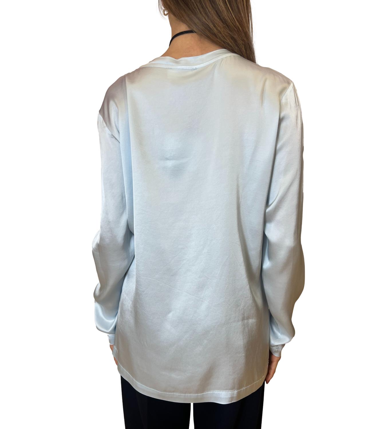 Vicolo T-shirt Celeste Donna