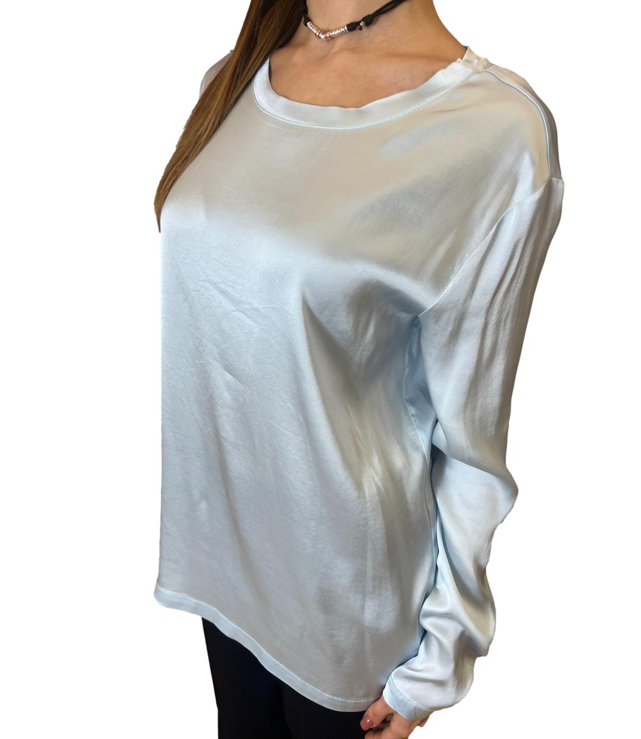 Vicolo T-shirt Celeste Donna