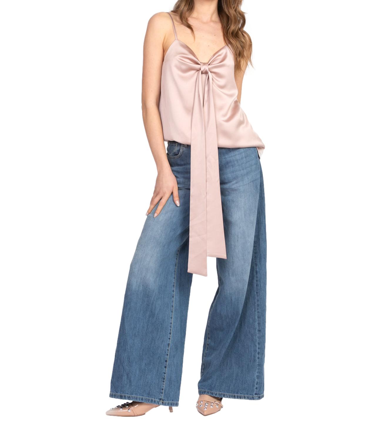 Vicolo top rosa antico donna