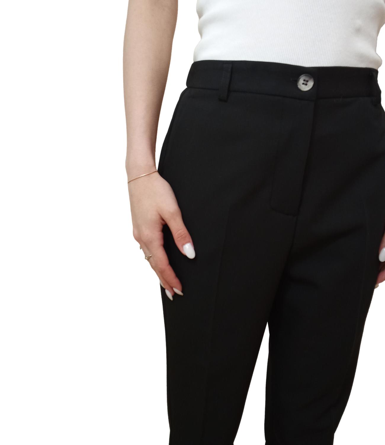 Vicolo pantalone nero donna