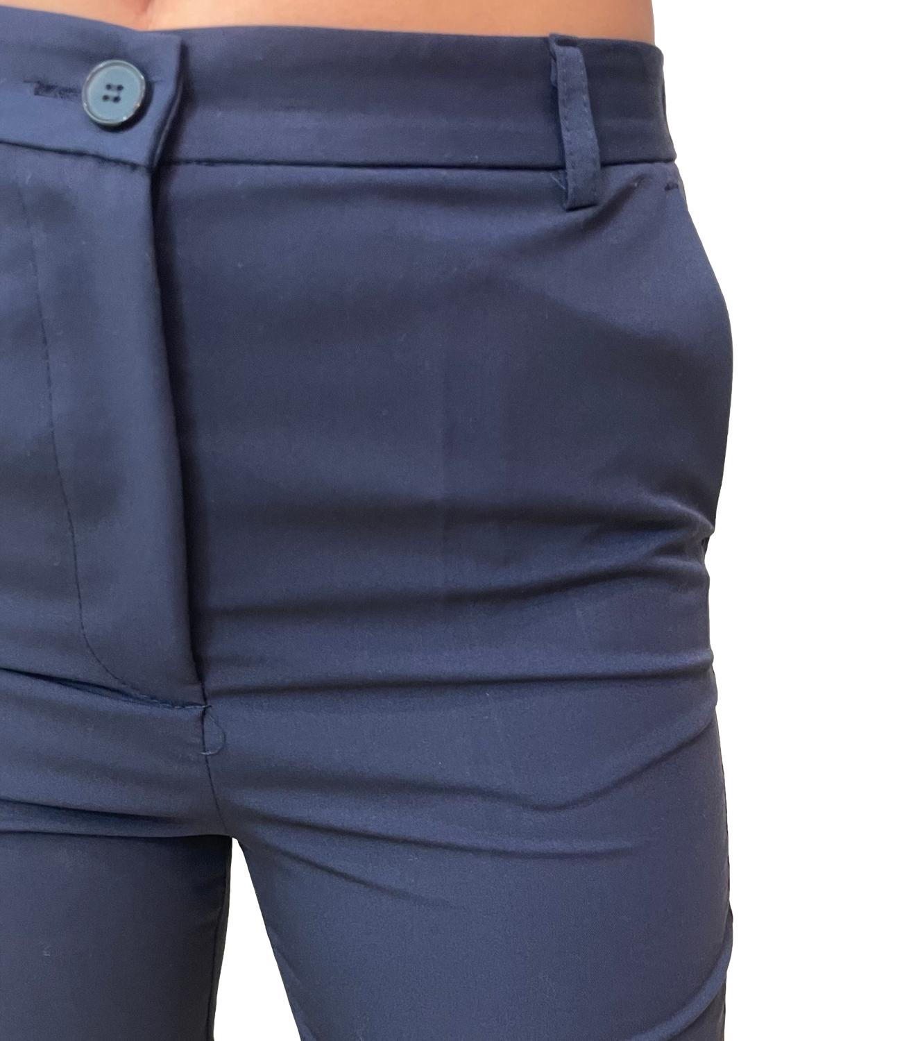Vicolo Pantaloni Blu Donna