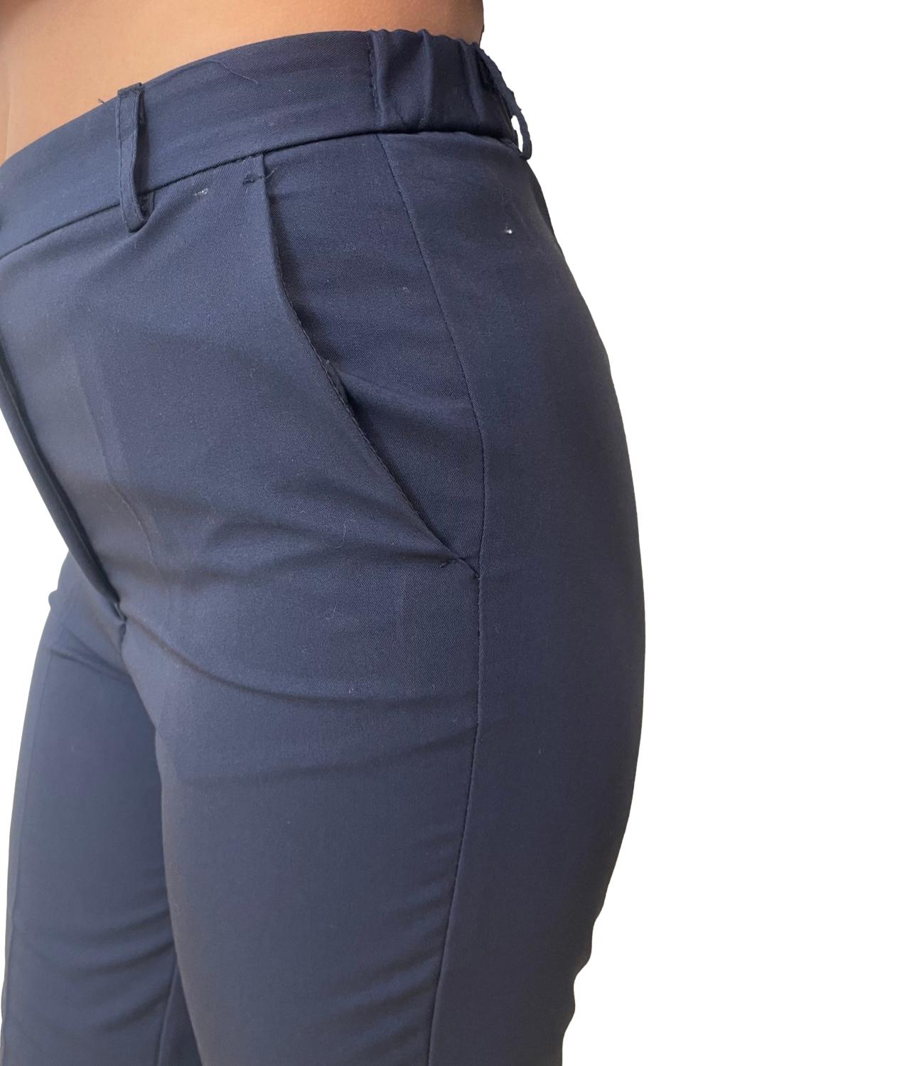 Vicolo Pantaloni Blu Donna