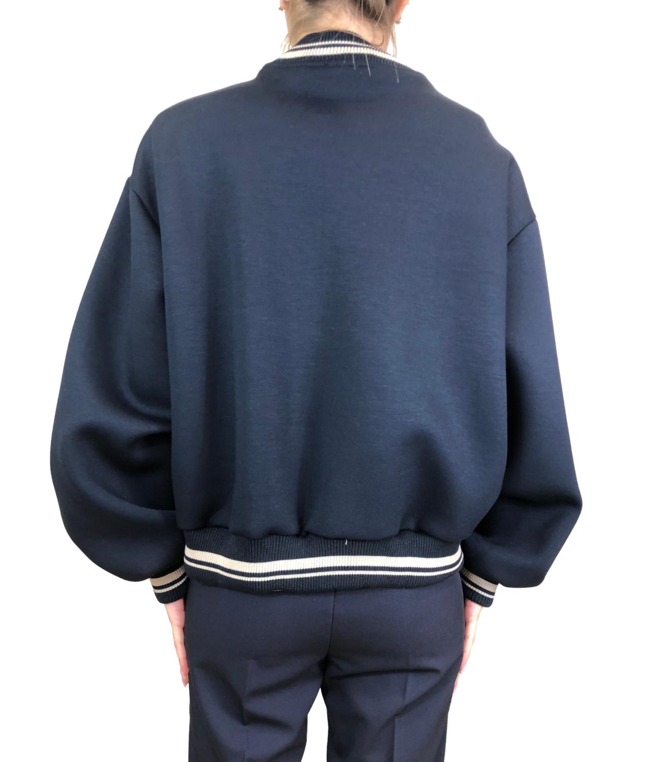 Vicolo giacca college blu donna