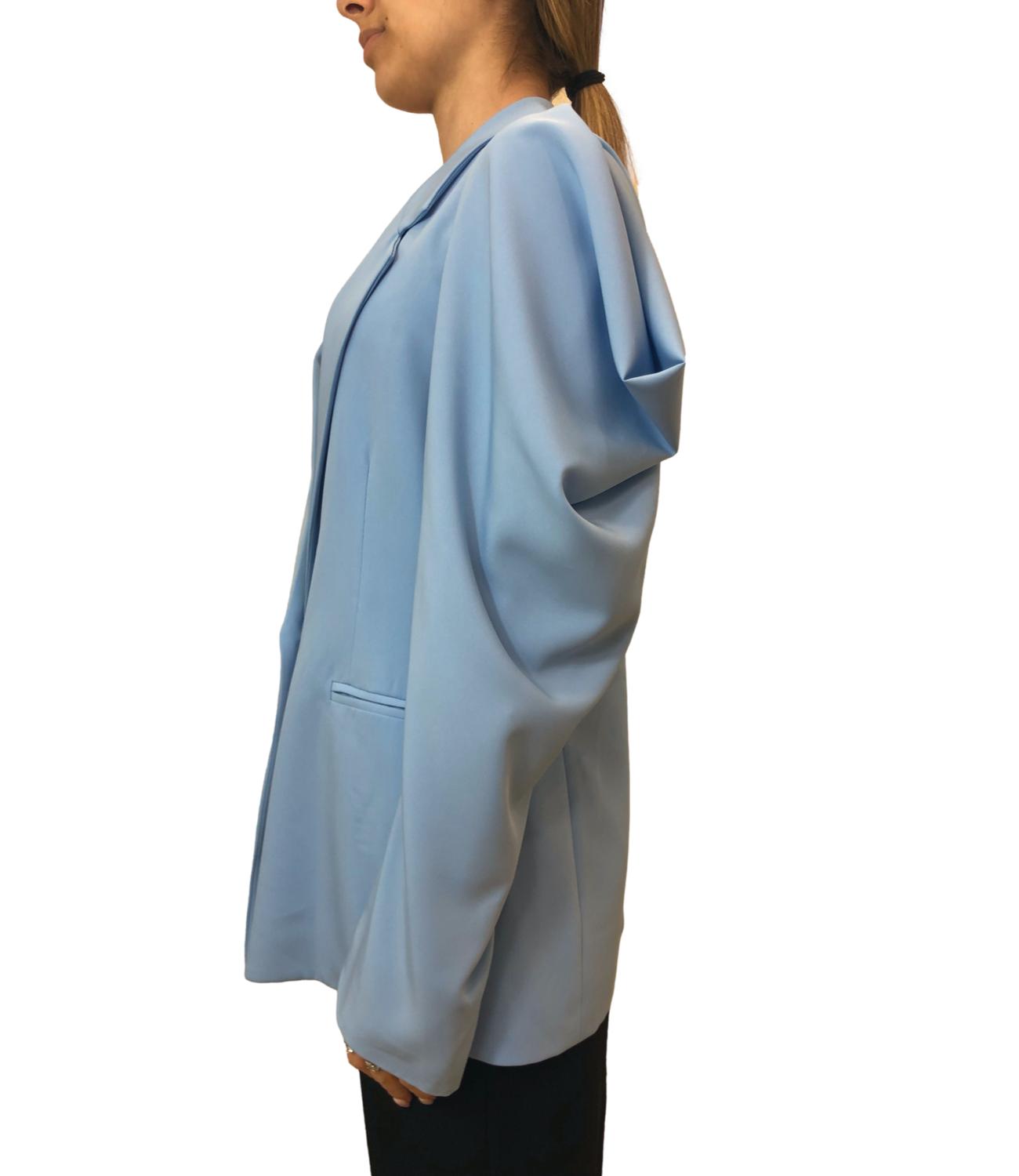 Vicolo giacca celeste donna