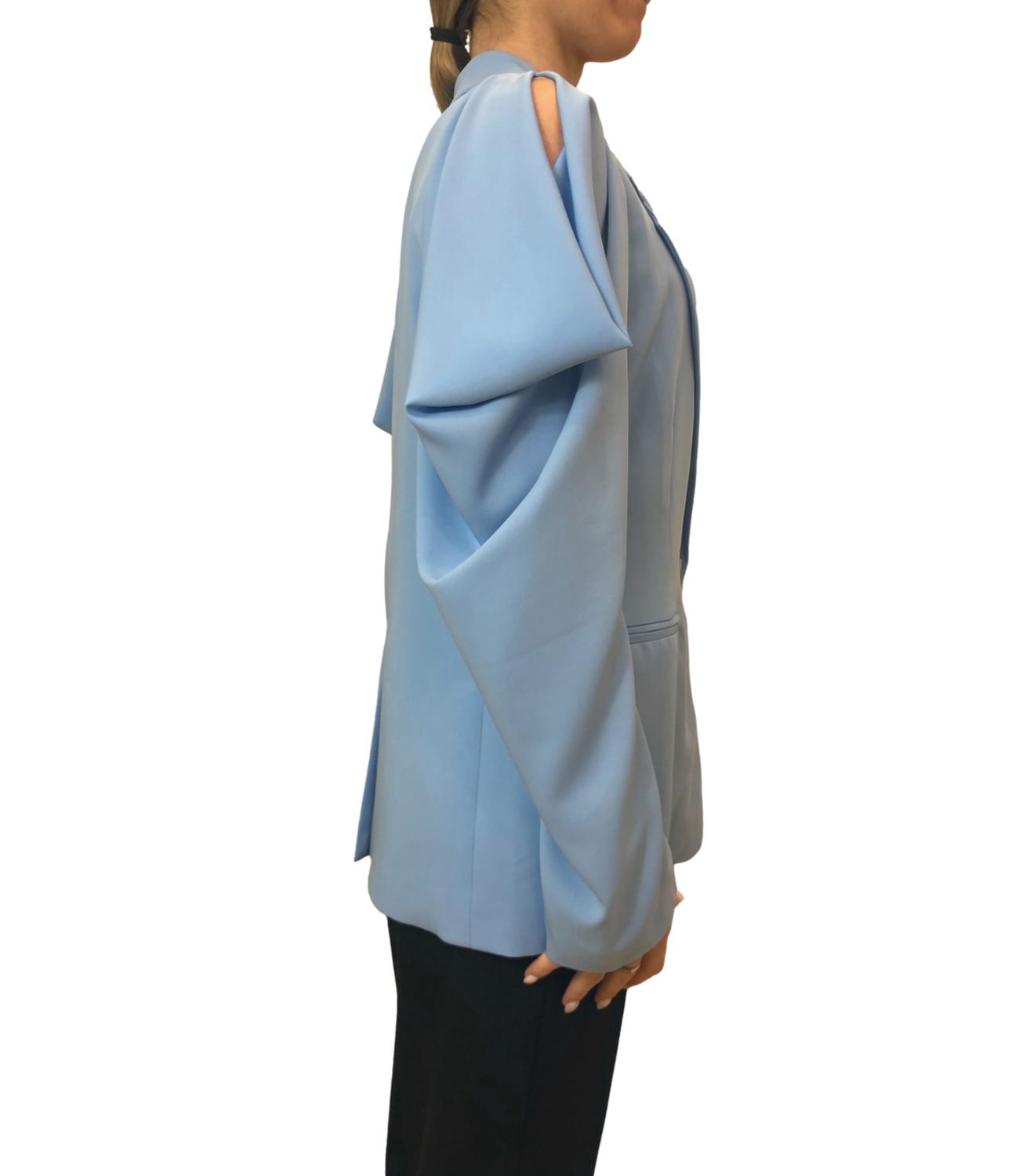 Vicolo giacca celeste donna