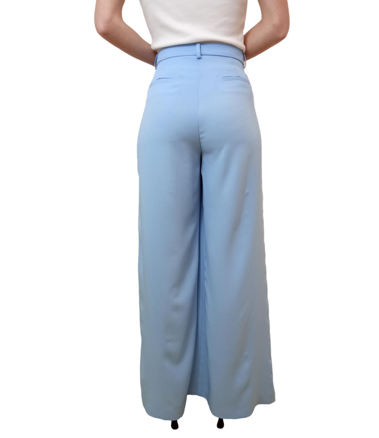 Vicolo pantalone celeste donna