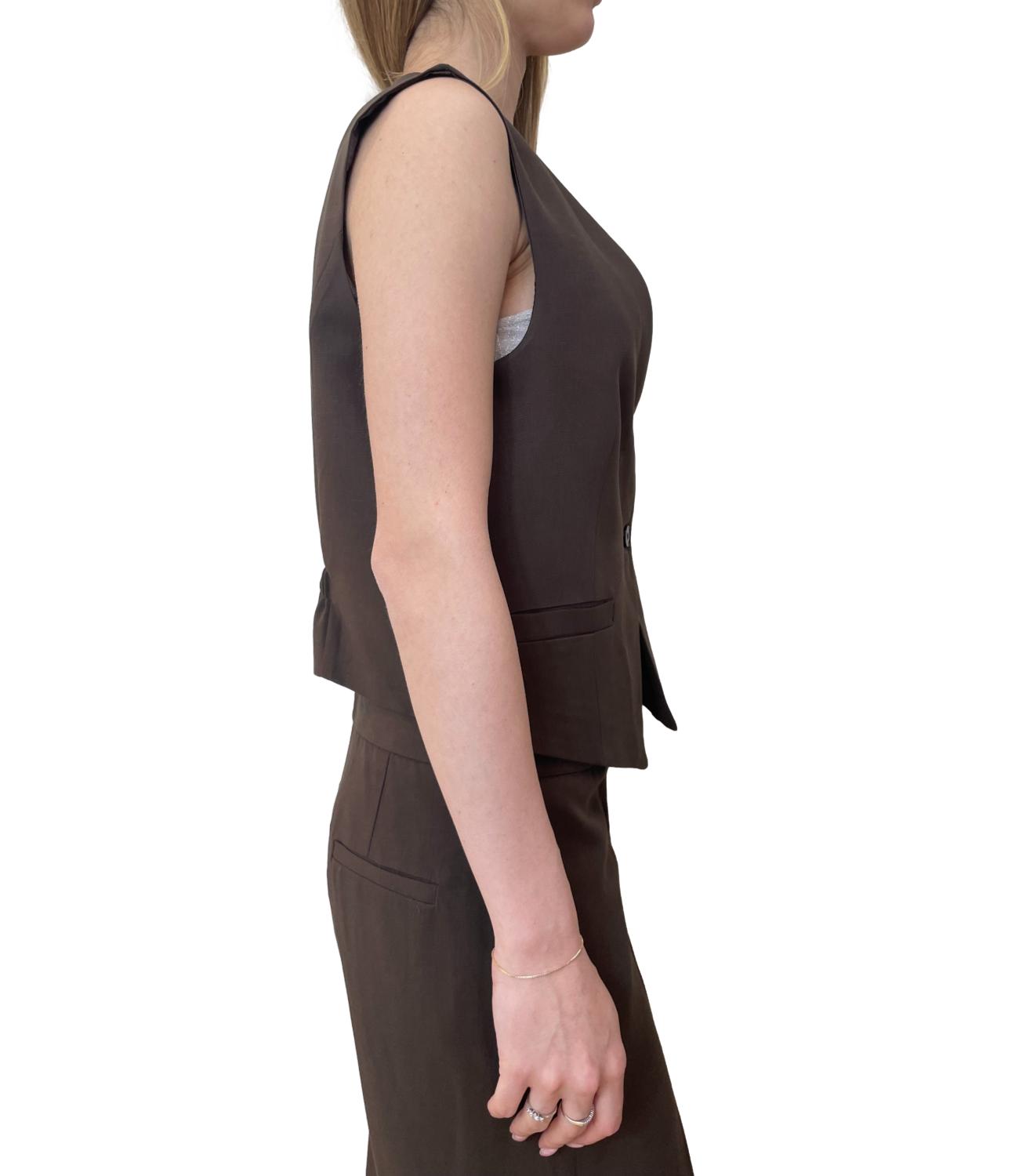 Vicolo gilet moro donna