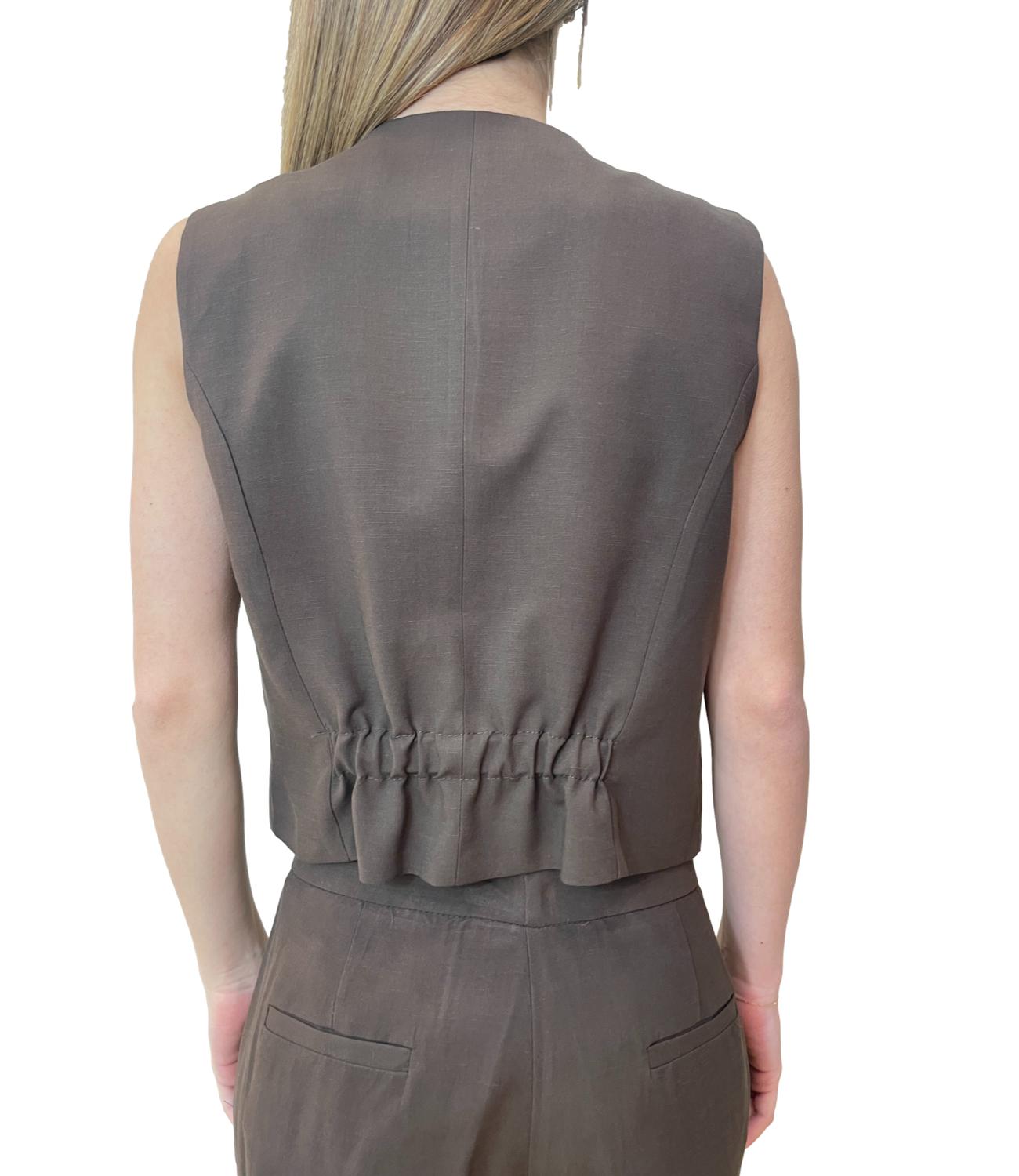 Vicolo gilet moro donna