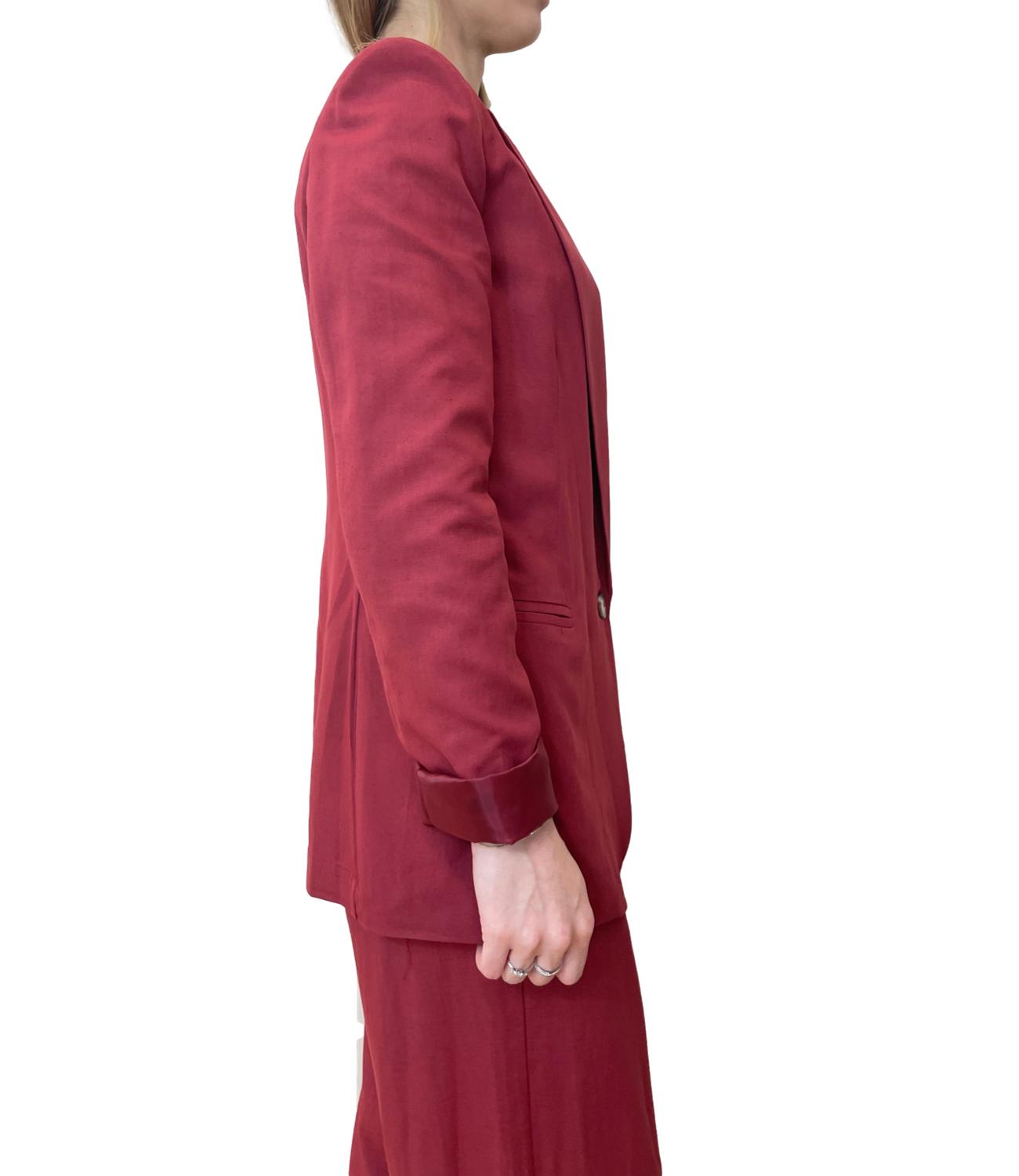 Vicolo giacca bordeaux donna