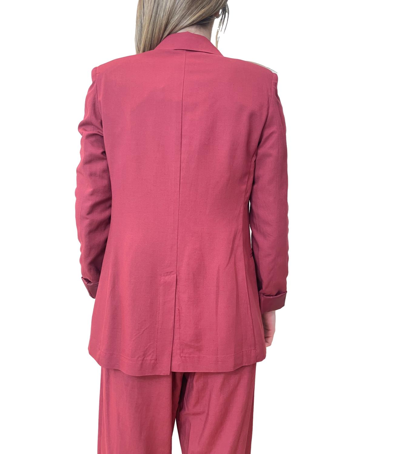 Vicolo giacca bordeaux donna