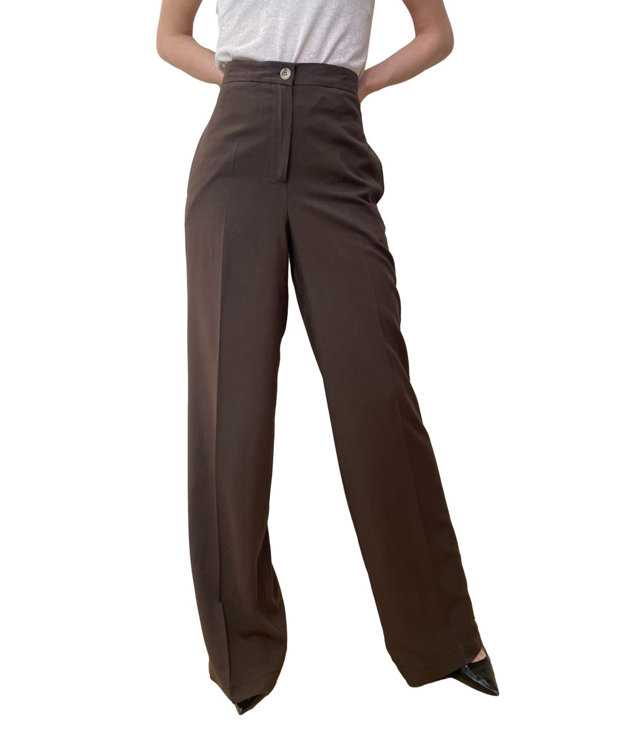 Vicolo pantalone moro donna