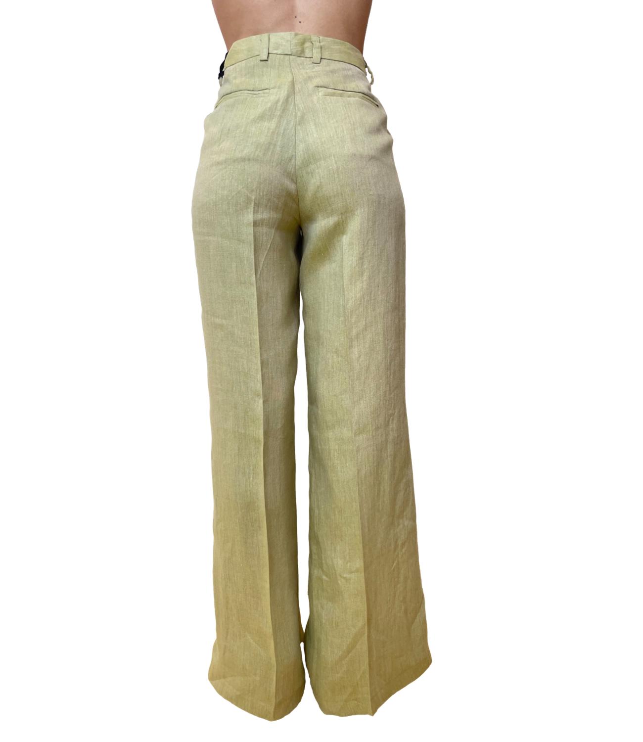 Vicolo pantalone verde donna