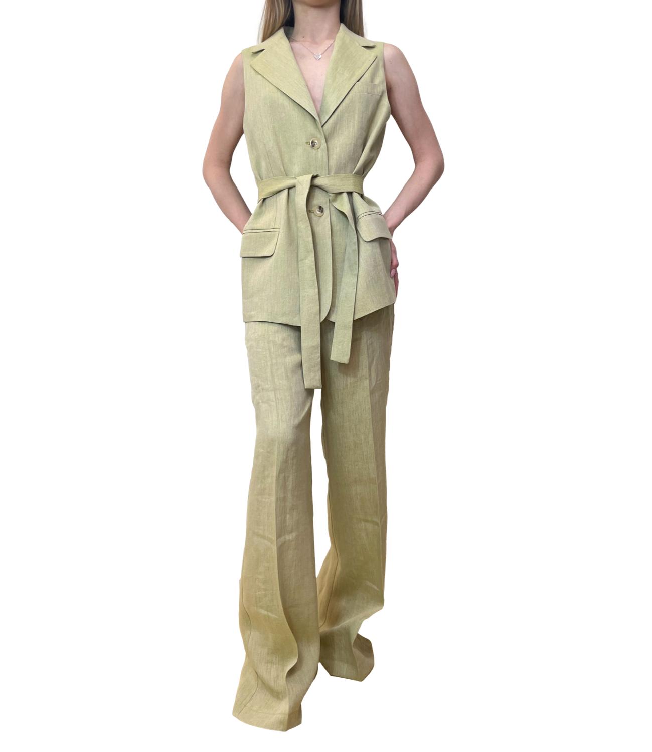 Vicolo pantalone verde donna