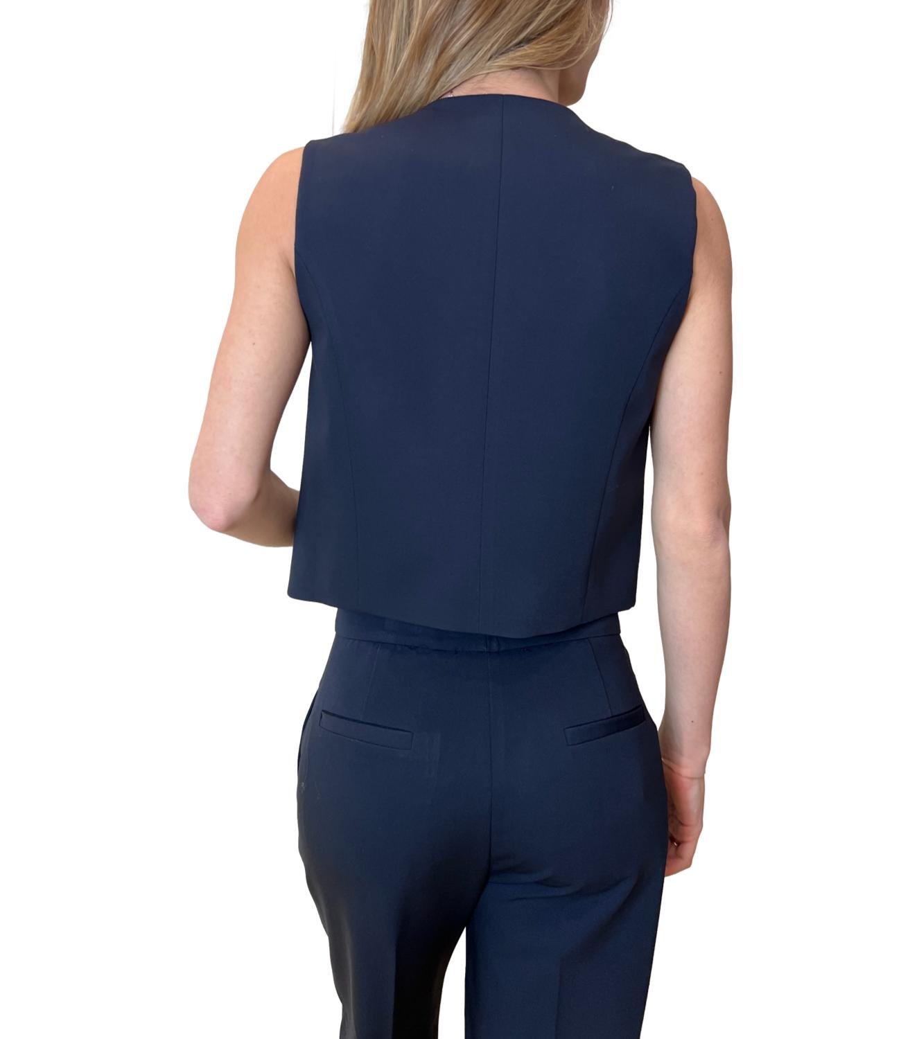 Vicolo gilet blu donna