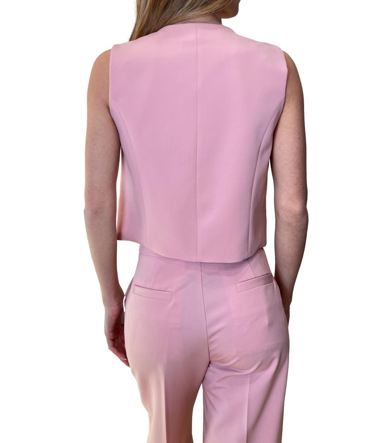 Vicolo gilet rosa donna