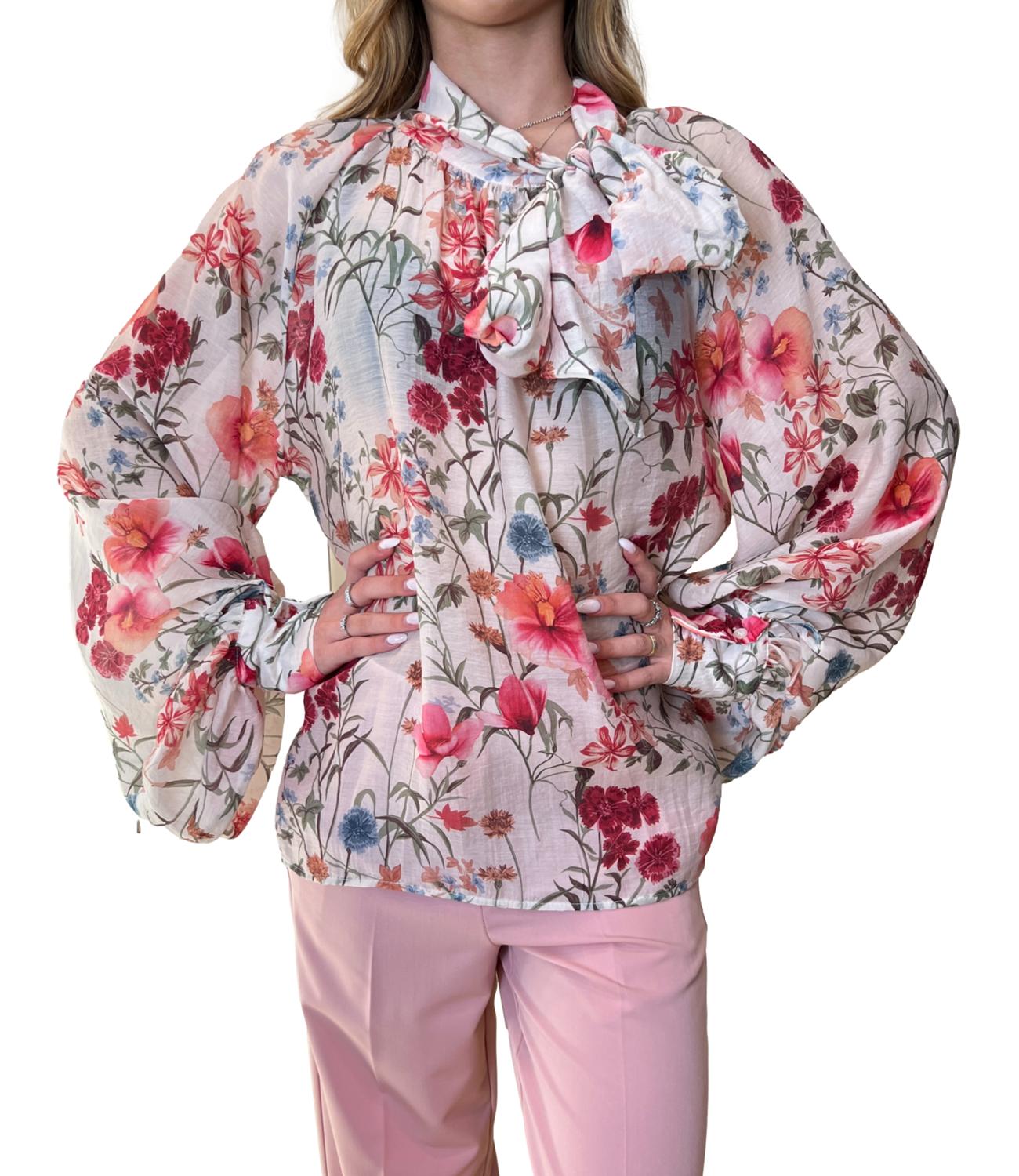 Vicolo camicia floreale donna