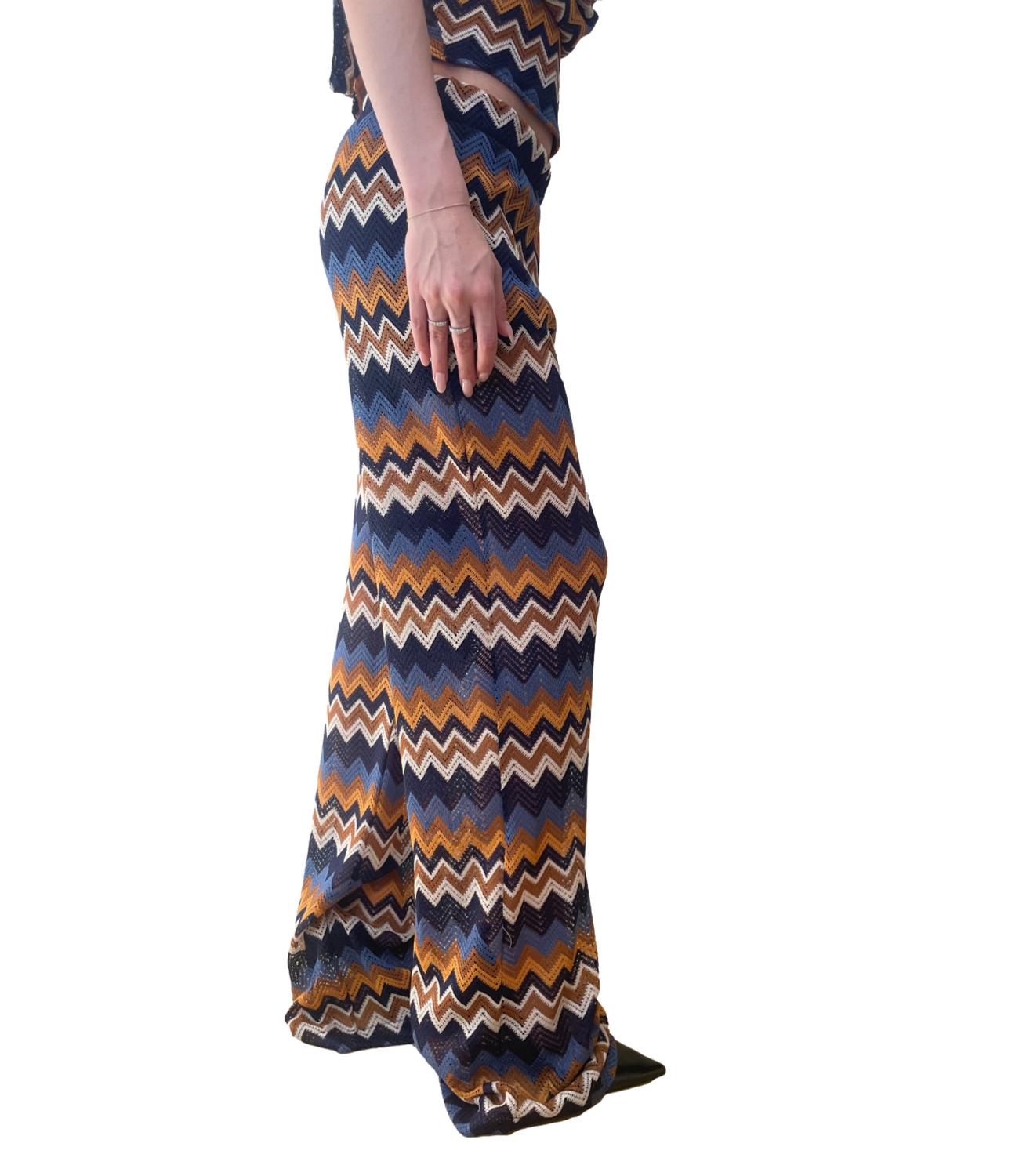 Vicolo pantalone multicolor donna