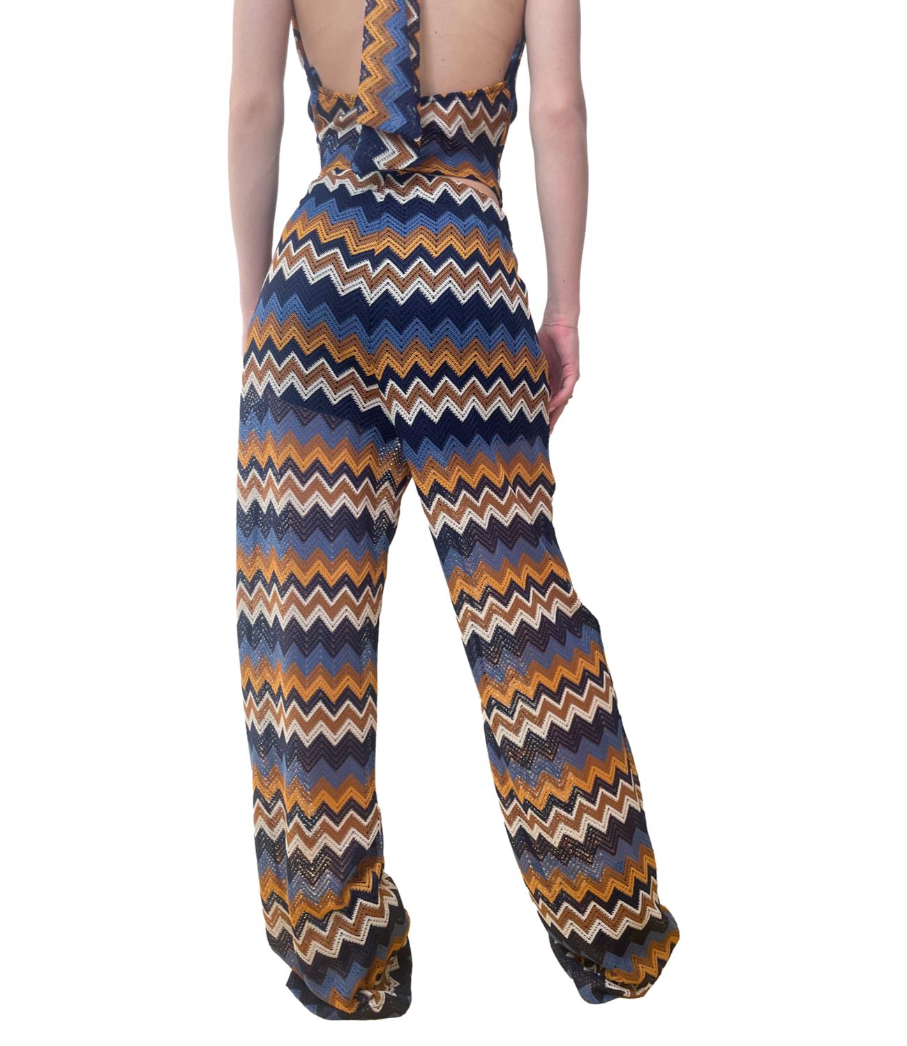 Vicolo pantalone multicolor donna