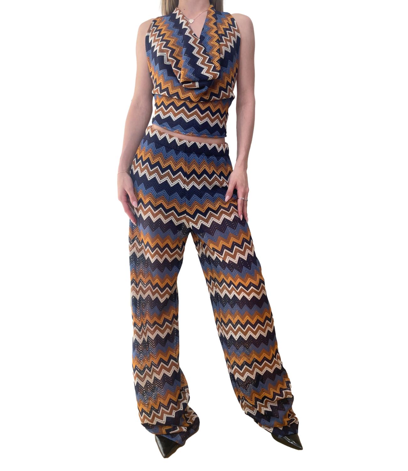 Vicolo top multicolor donna