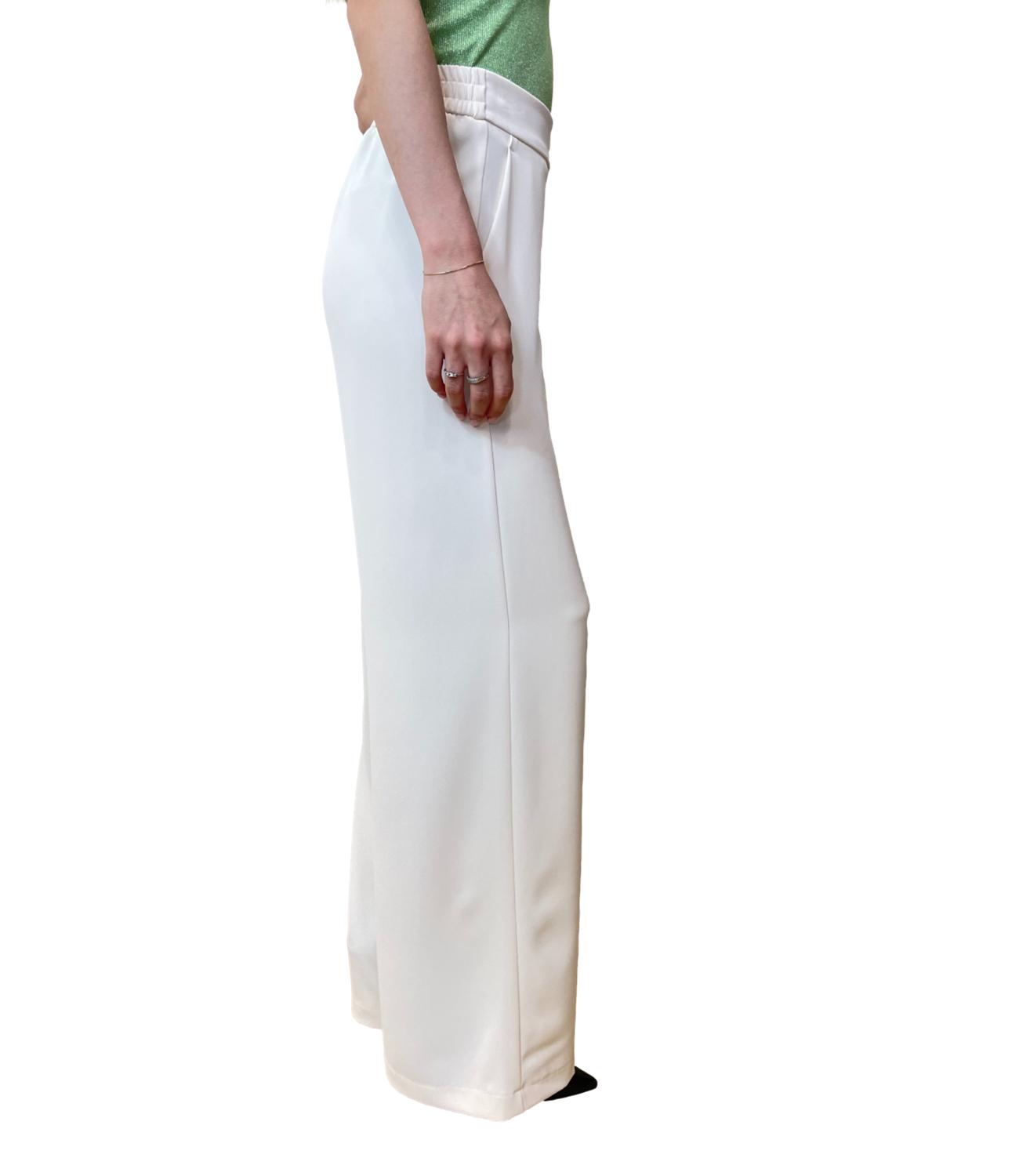 Vicolo pantalone panna donna