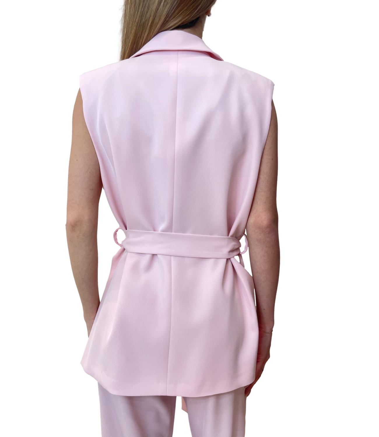 Vicolo gilet rosa donna