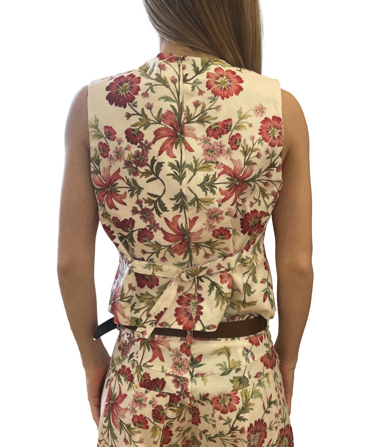 Vicolo gilet multicolor donna