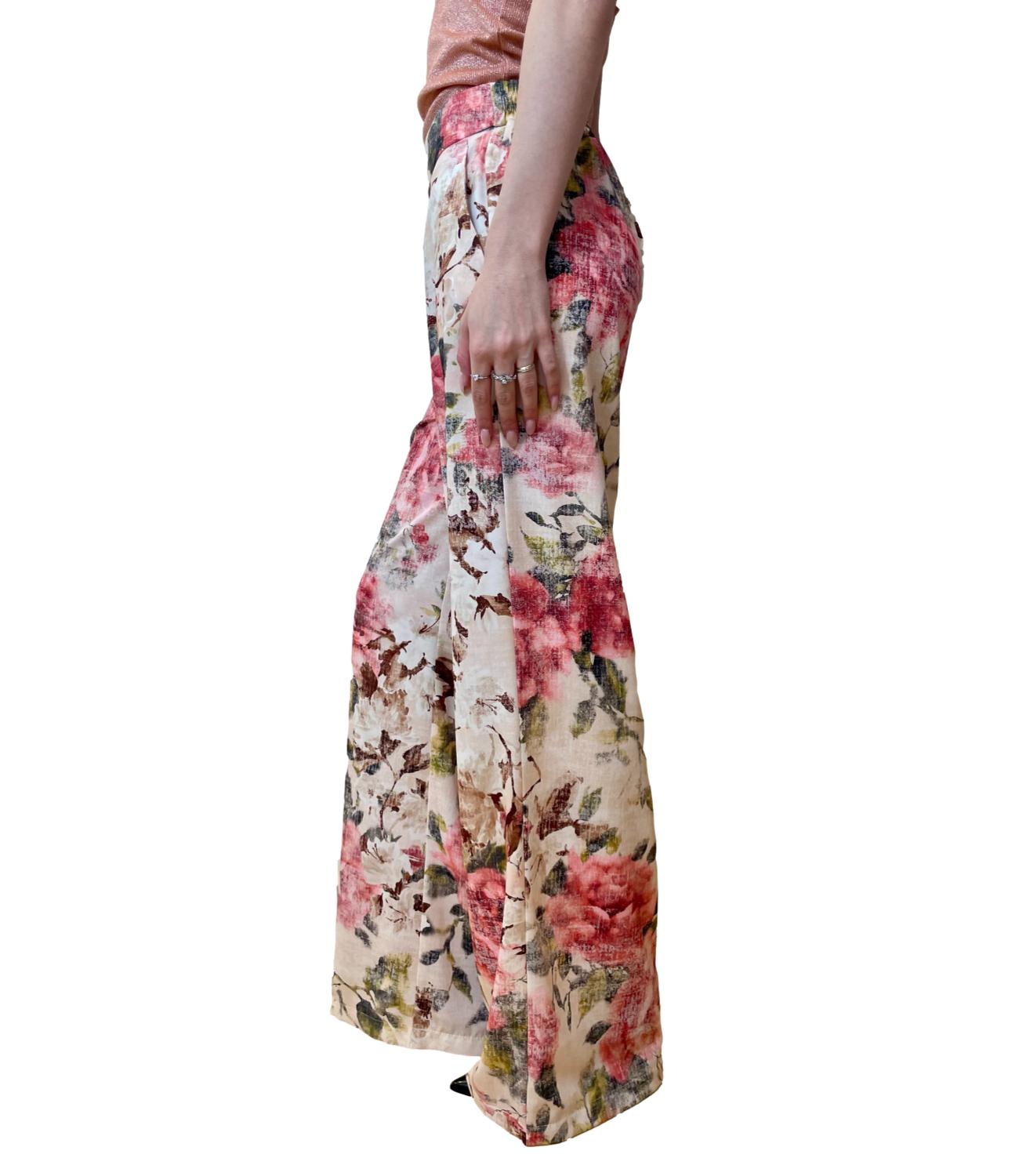 Vicolo pantalone multicolor donna