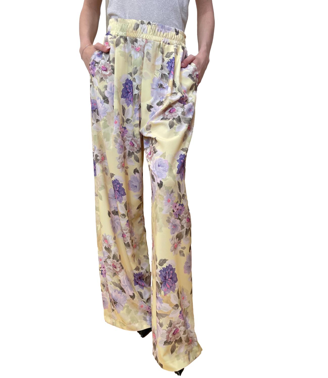 Vicolo pantalone multicolor donna