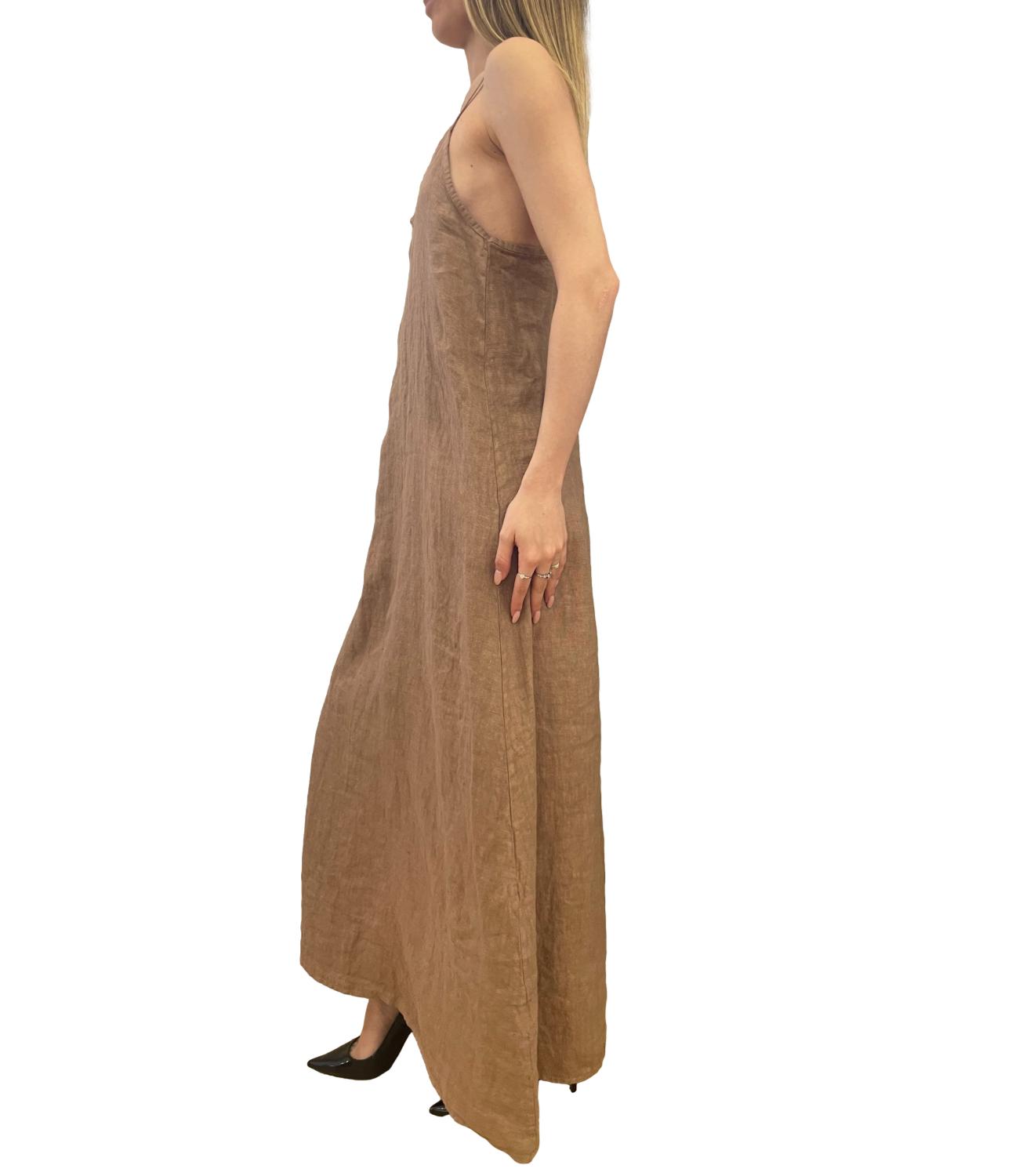 Vicolo abito marrone donna