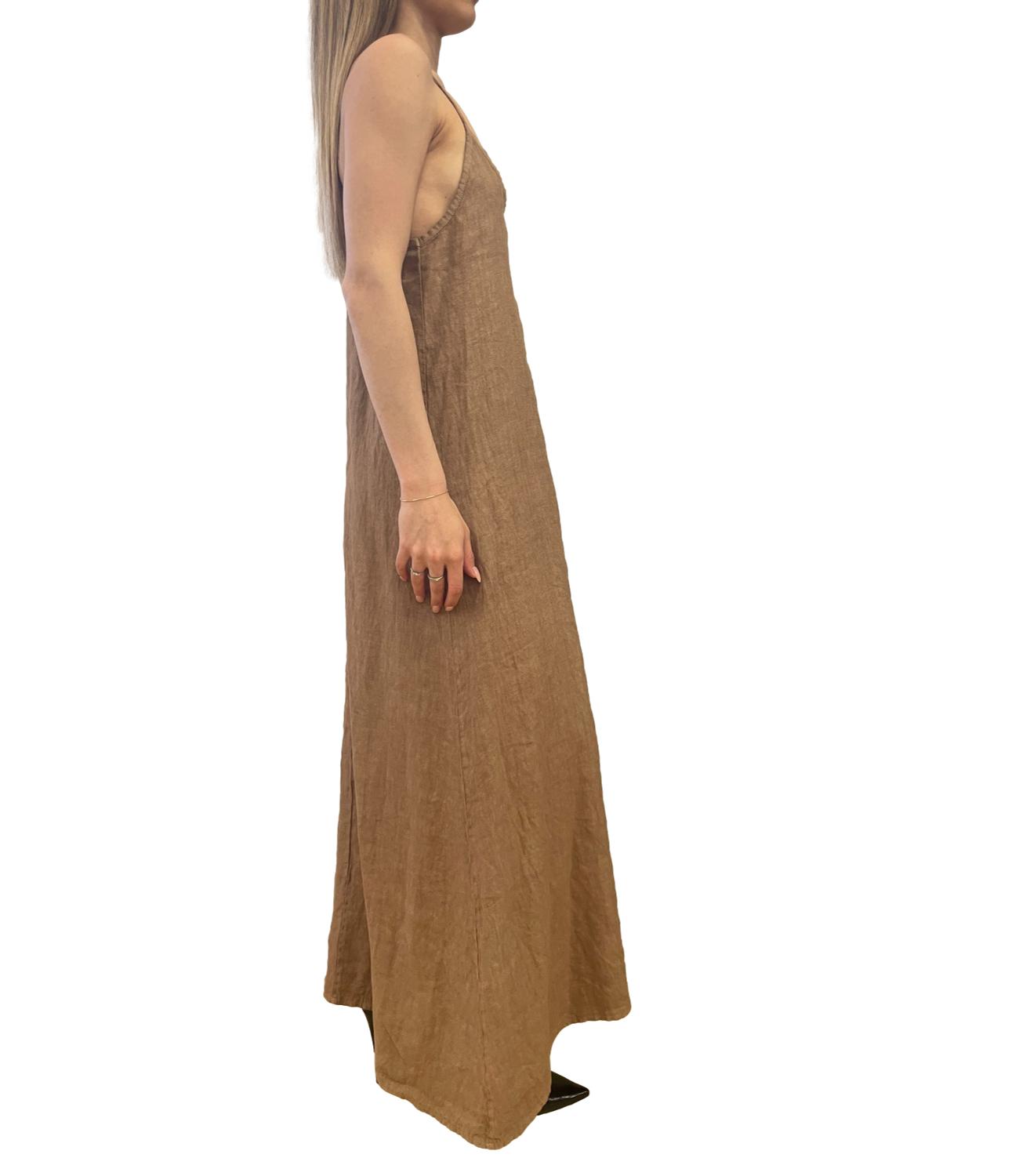 Vicolo abito marrone donna