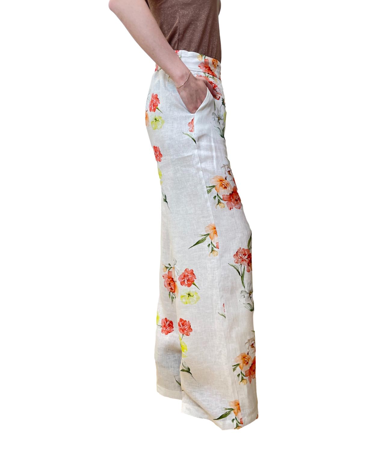 Vicolo pantalone multicolor donna