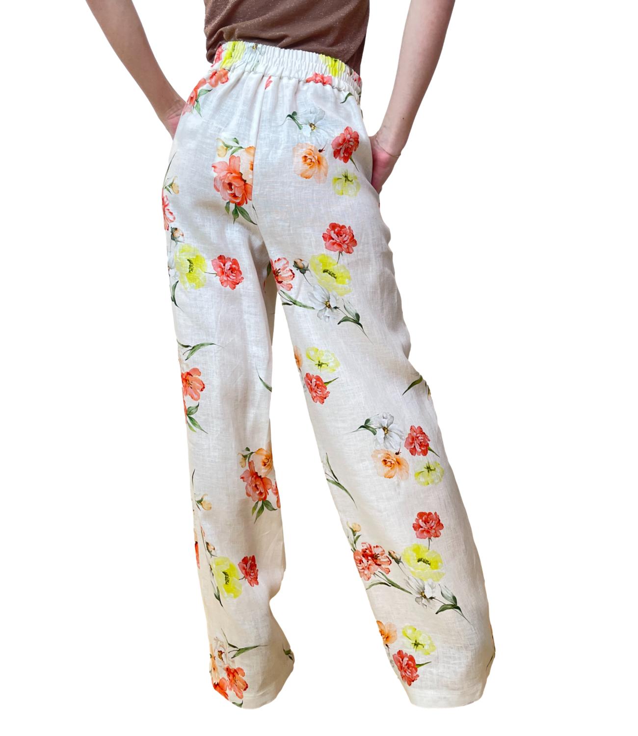 Vicolo pantalone multicolor donna