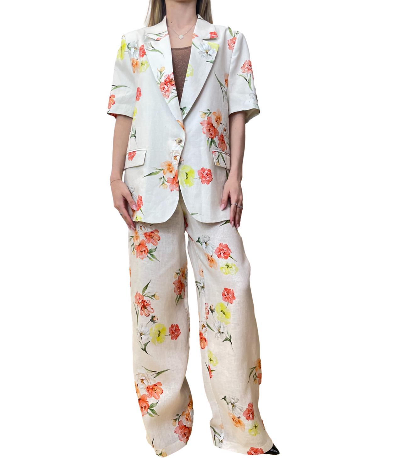 Vicolo pantalone multicolor donna