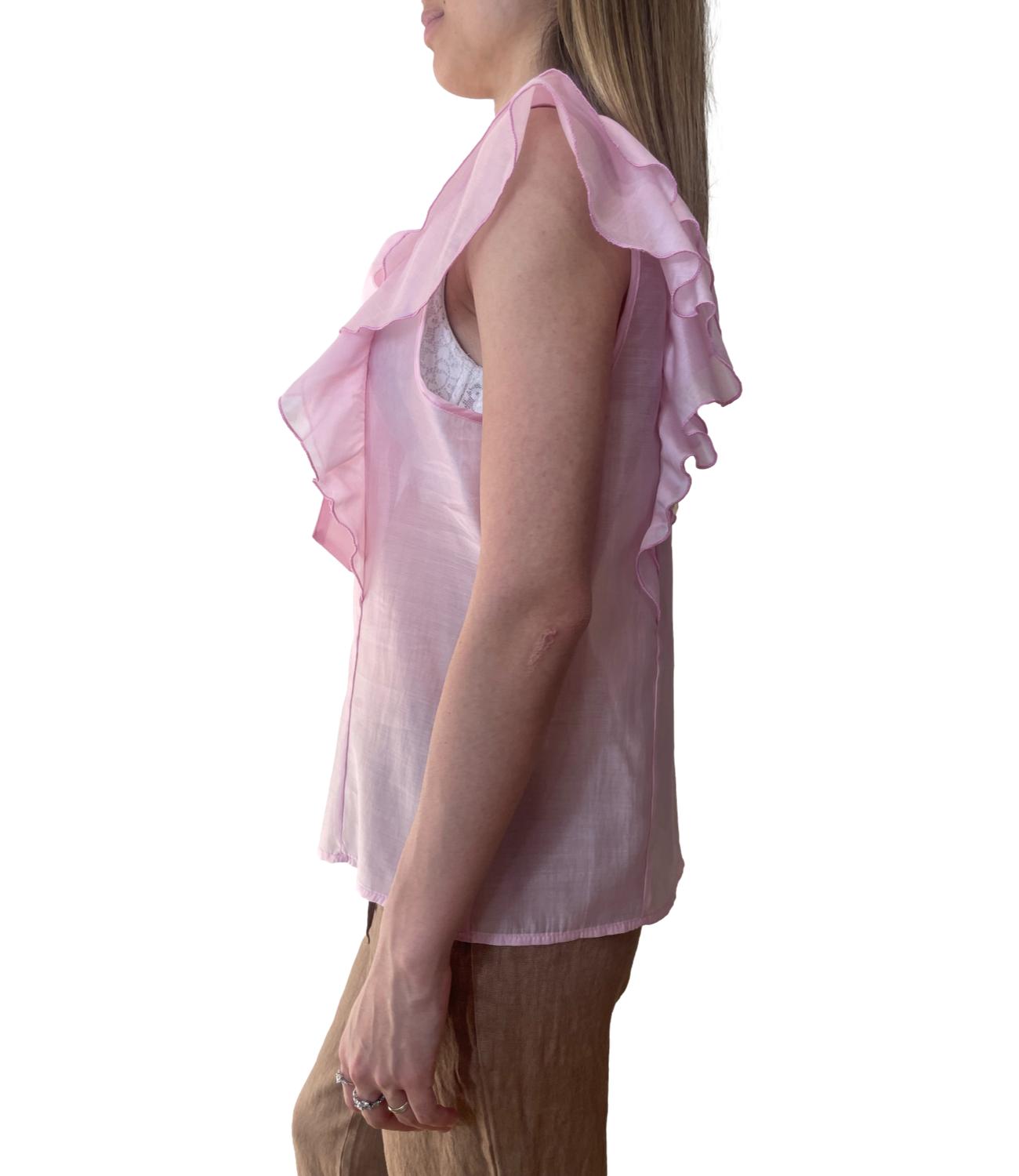 Vicolo camicia rosa donna