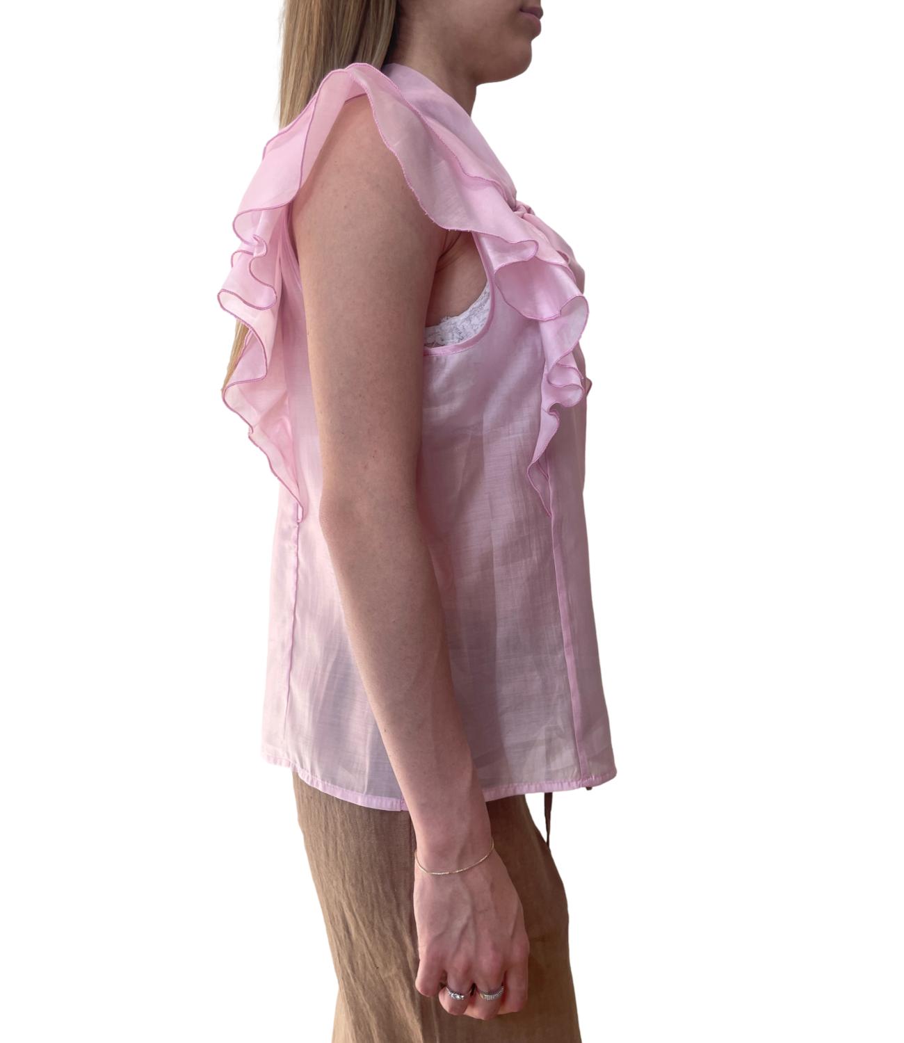 Vicolo camicia rosa donna