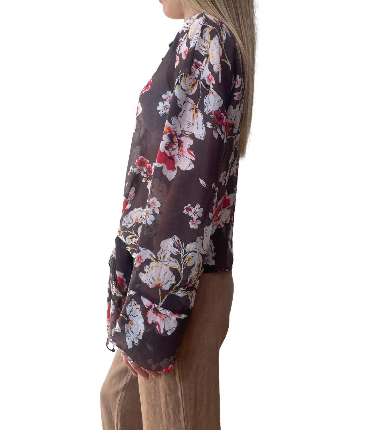 Vicolo camicia multicolor donna
