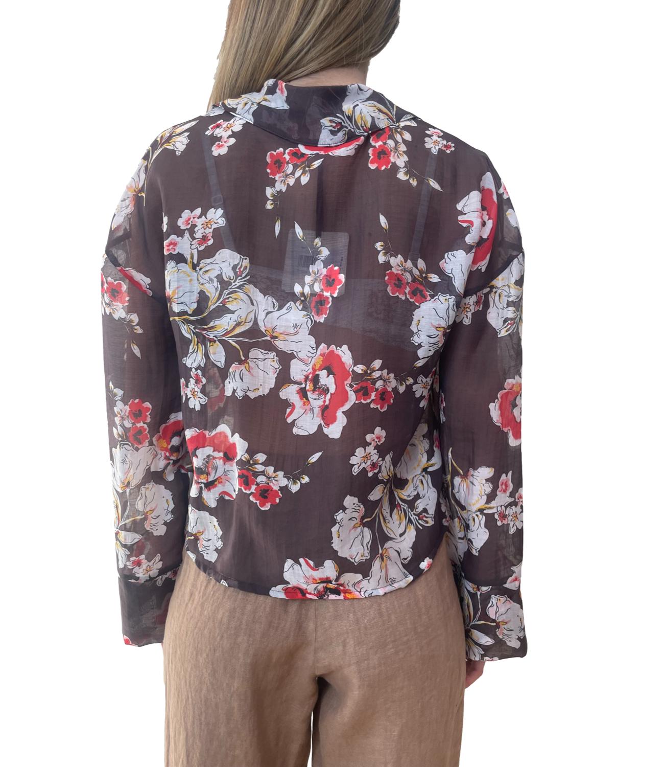 Vicolo camicia multicolor donna
