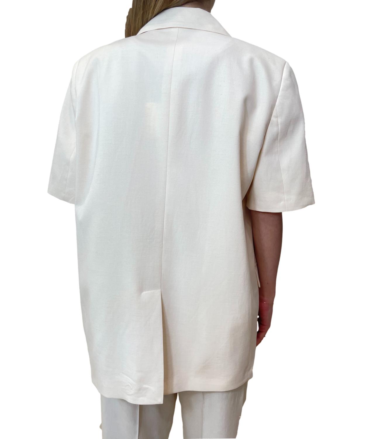 Vicolo giacca panna donna