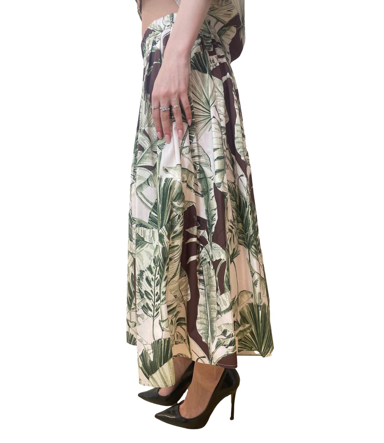Vicolo gonna multicolor donna