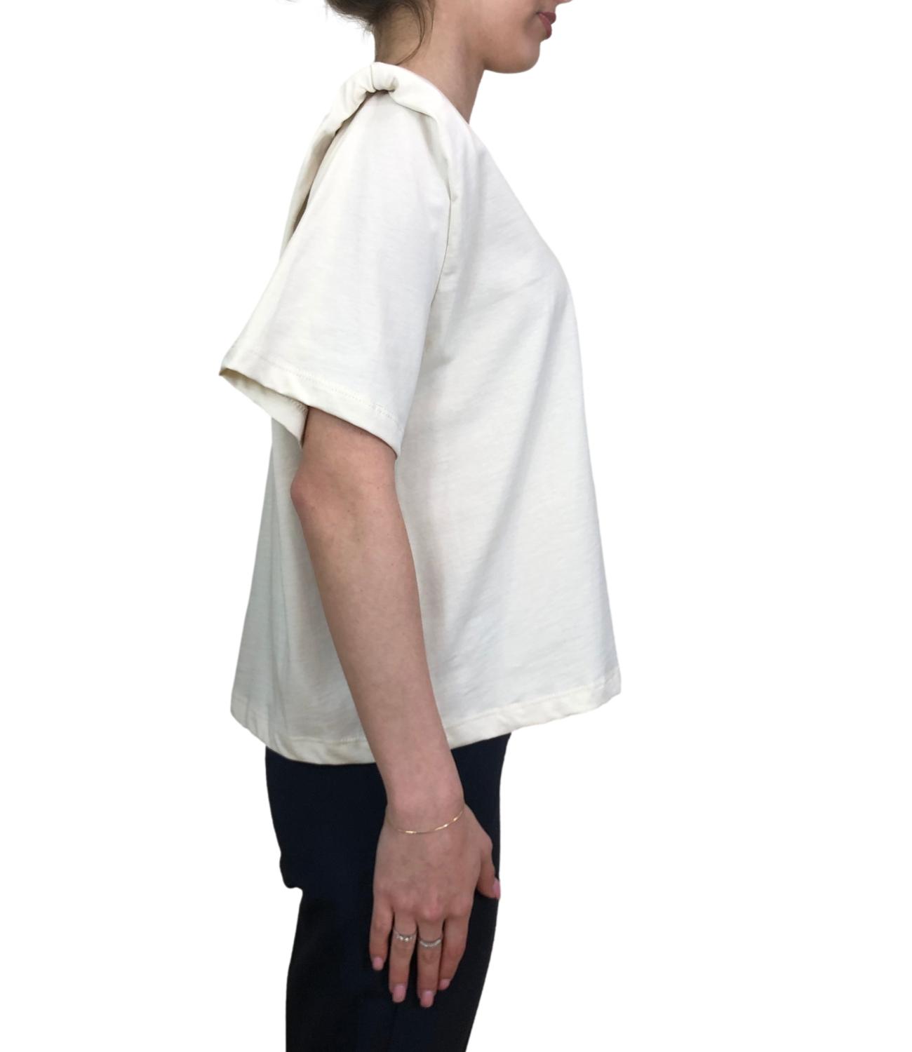 Vicolo t-shirt con spalline crema donna